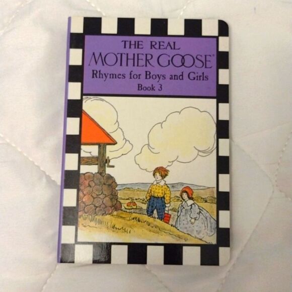 Vintage 1987 The Real Mother Goose Rhymes for Boys & Girls Mini‎ HC 6 Book Set - Picture 9 of 14